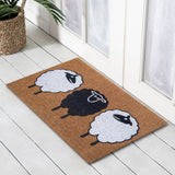 3 Sheep Premium Coir Doormat, 50x80cm - Doormats