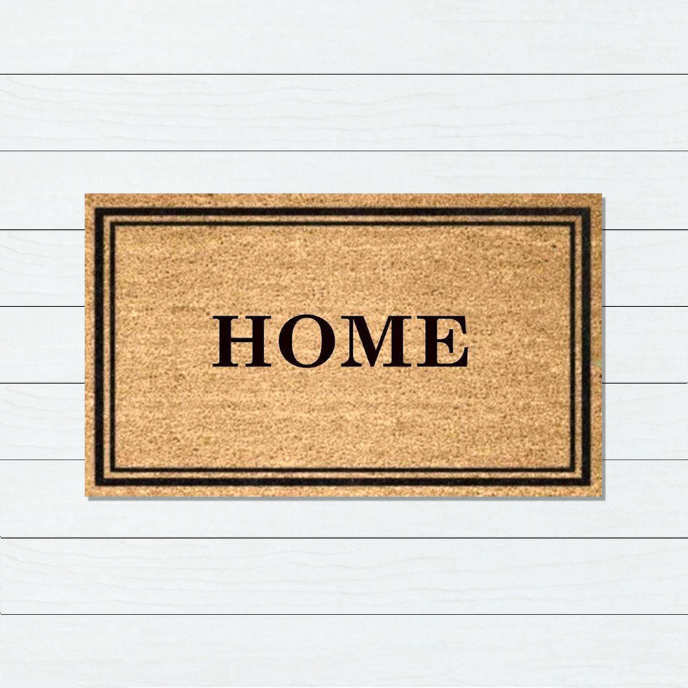 HOME PVC Back Coir Doormat, 45x75cm - Doormats