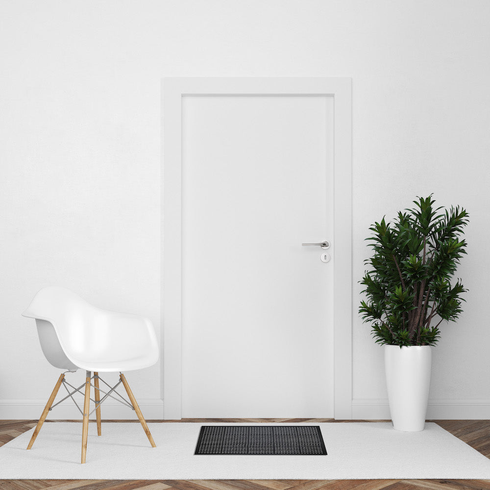 Rubber Honeycomb Edge Doormat, 60x90 cm, Doormats, Ozark Home