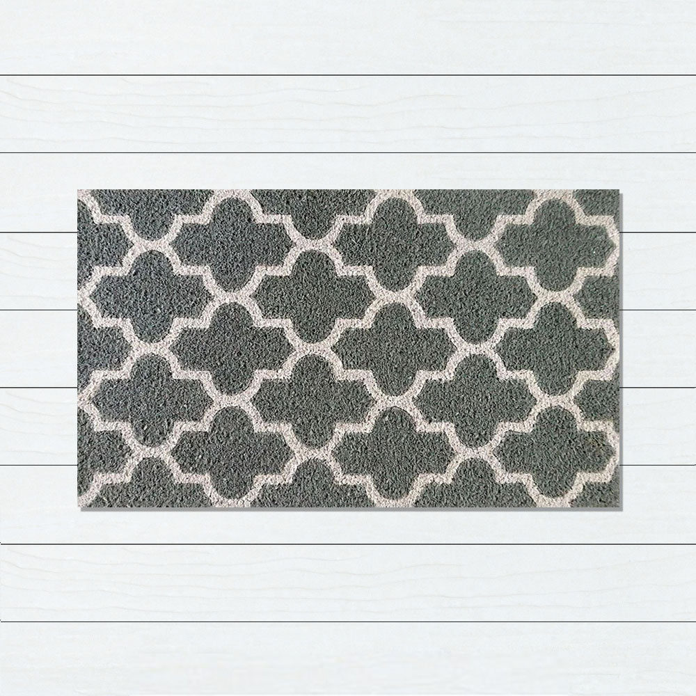 Shapes PVC Backed Doormat, 45x75cm - Ozark Home