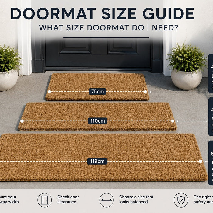 What Size Doormat Do I Need? Doormat Size Guide Australia