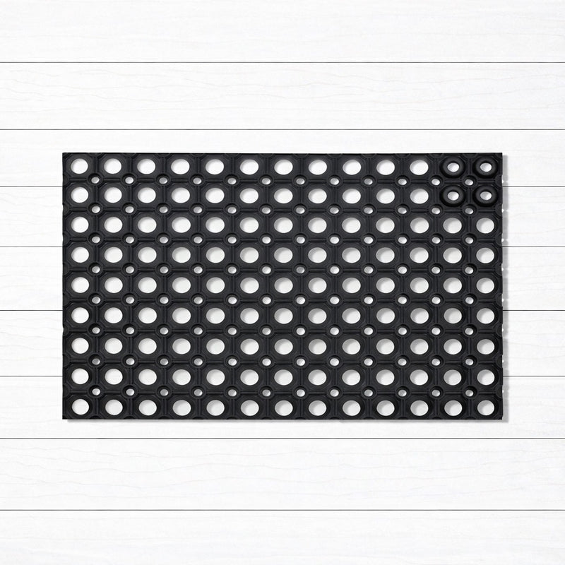 Rubber Hollow Doormat, 40x60cm - Doormats
