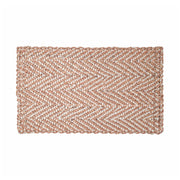 Zig Zag 2 Tone Jute Doormat, 50x80cm - Doormats.com.au