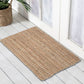 Dark Bubble Jute & Coir Doormat, 50x80cm - Doormats