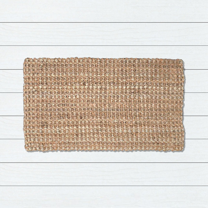 Dark Bubble Jute & Coir Doormat, 45x75cm - Doormats