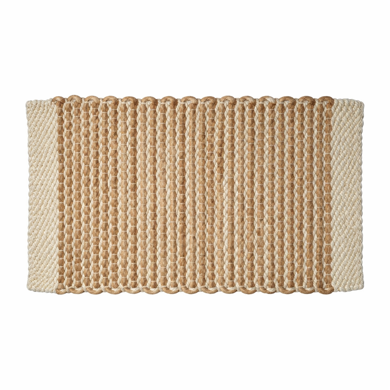 Light Bubble Jute & Coir Doormat, 50x80cm - Doormats.com.au