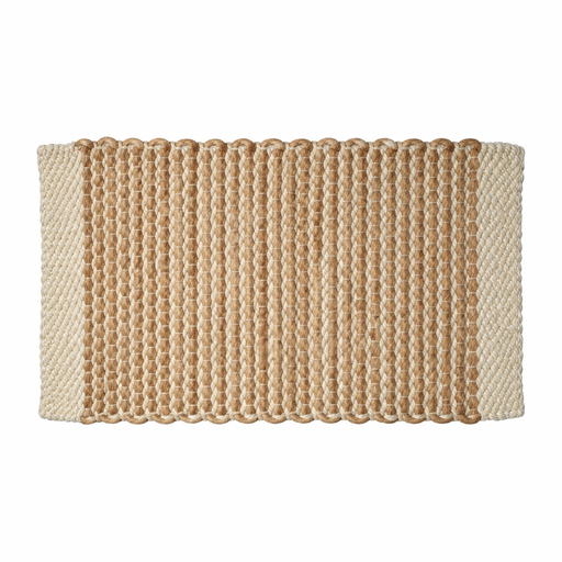 Light Bubble Jute & Coir Doormat, 60x90cm - Doormats.com.au