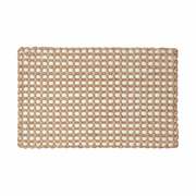 2 Tone Large Bubble Jute Doormat, 50x80cm - Doormats.com.au