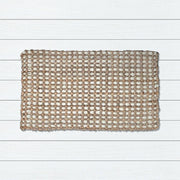 2 Tone Large Bubble Jute Doormat, 60x90cm - Doormats