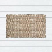 Stripes & Knots Jute Doormat, 50x80cm - Doormats