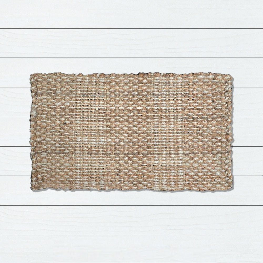 Stripes & Knots Jute Doormat, 80x220cm - Doormats
