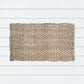Stripes & Knots Jute Doormat, 45x75cm - Doormats