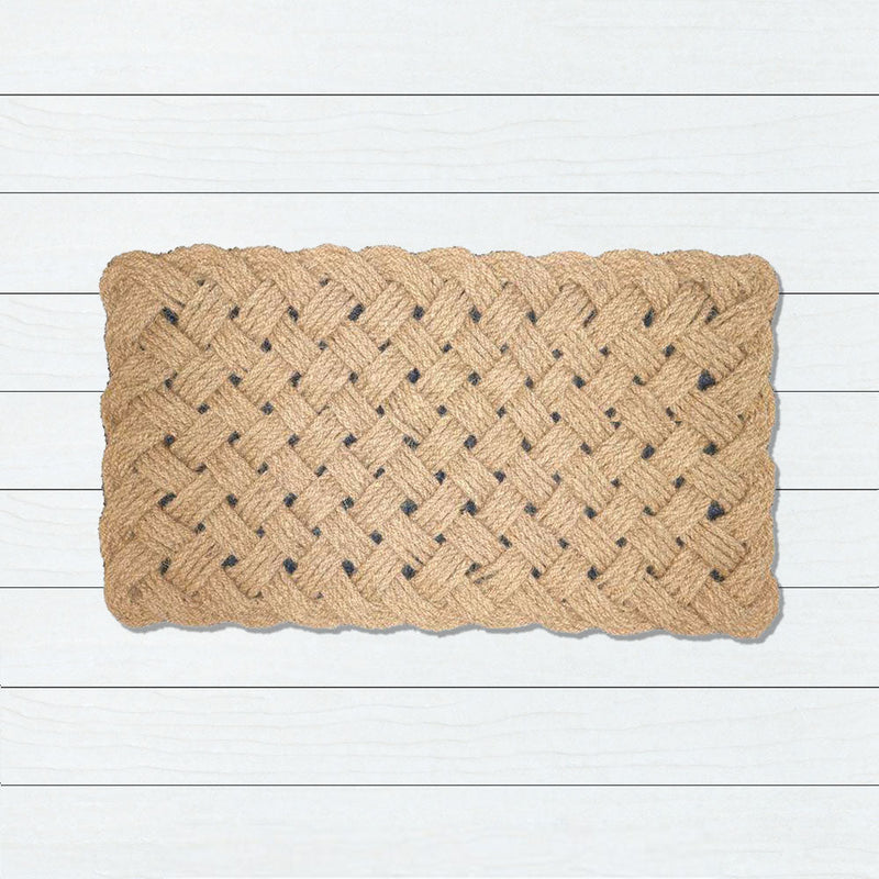 Criss Cross Coir Rope Doormat, 60x120cm - Doormats