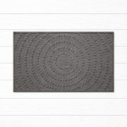 Marine Carpet Grey Circles Doormat 45x75cm - Doormats