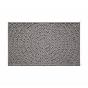 Marine Carpet Grey Circles Doormat 45x75cm - Doormats