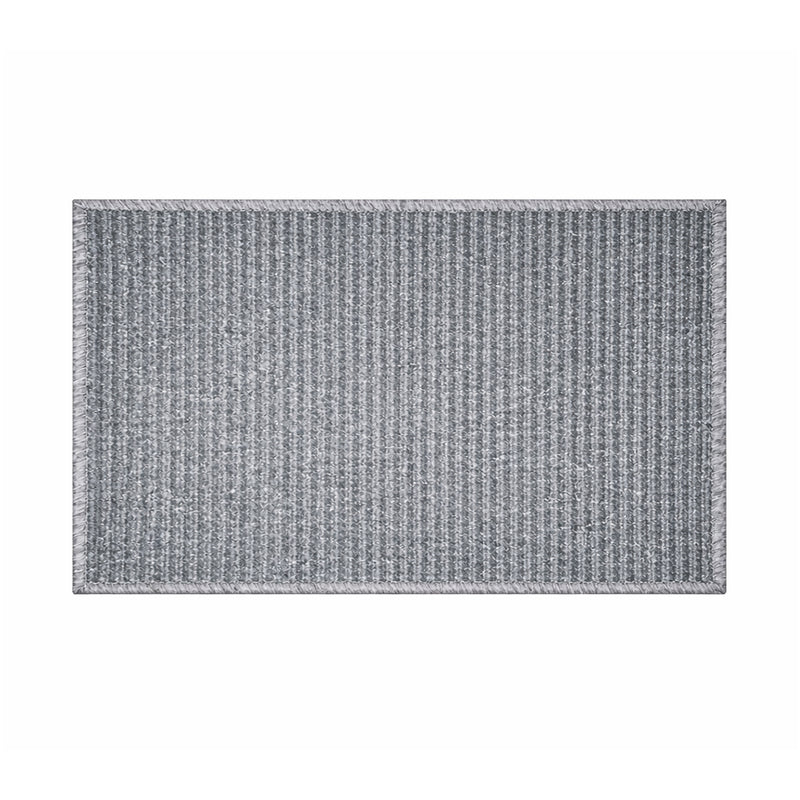 Border Ribbed Marine Carpet Mat, 40x60cm - Doormats