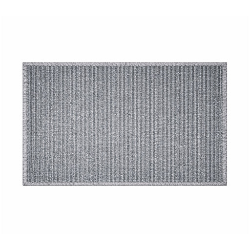 Border Ribbed Marine Carpet Mat, 40x60cm - Doormats