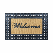 Welcome Rubber, Coir & Yarn Doormat, 45x75cm - Doormats.com.au