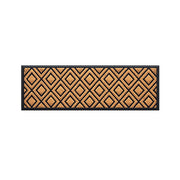 Diamond Rubber, Coir & Yarn Doormat, 40x120cm - Doormats.com.au