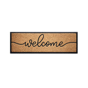 Welcome Rubber, Coir & Yarn Doormat, 40x120cm - Doormats.com.au