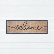 Welcome Rubber, Coir & Yarn Doormat, 40x120cm - Doormats