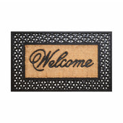 Rubber & Coir Welcome Doormat 60x90cm - Doormats