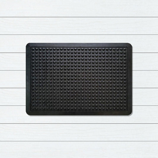 Rubber Bubble Anti Fatigue Mat, 45x75cm - Doormats