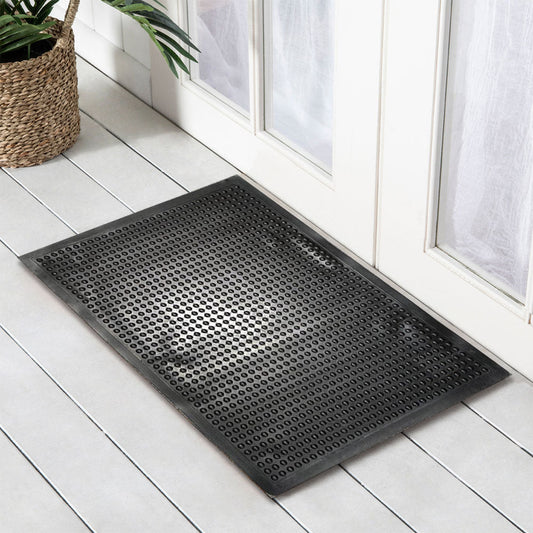Rubber Bubble Anti Fatigue Mat, 90x120cm - Doormats