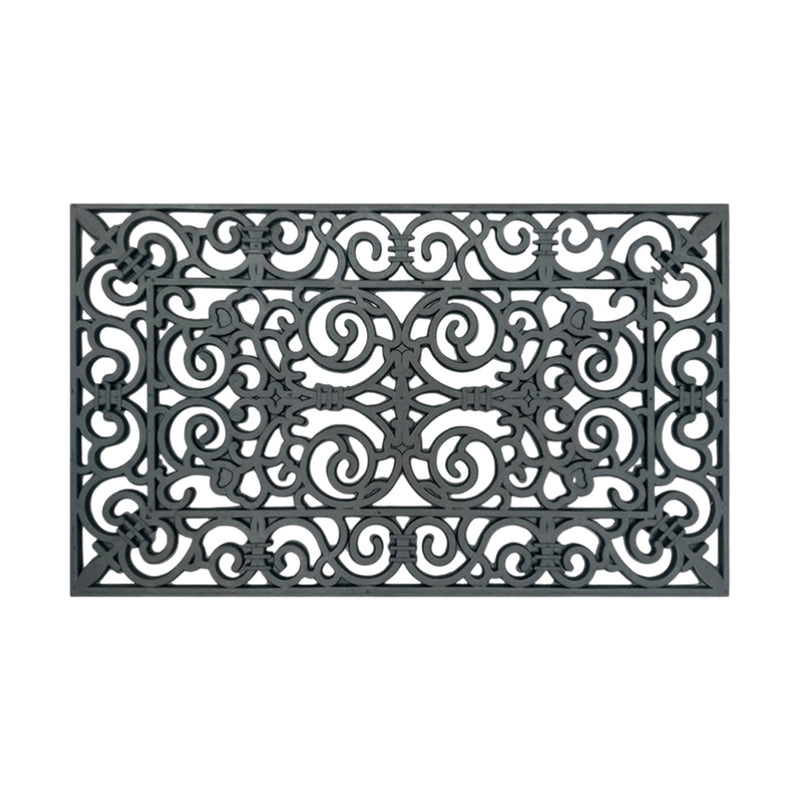Pattern Rubber Doormat, 45x70cm - Doormats