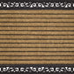 Ribbed Large Rubber & Coir Doormat 120x76cm, Door Mats, Ozark Home 