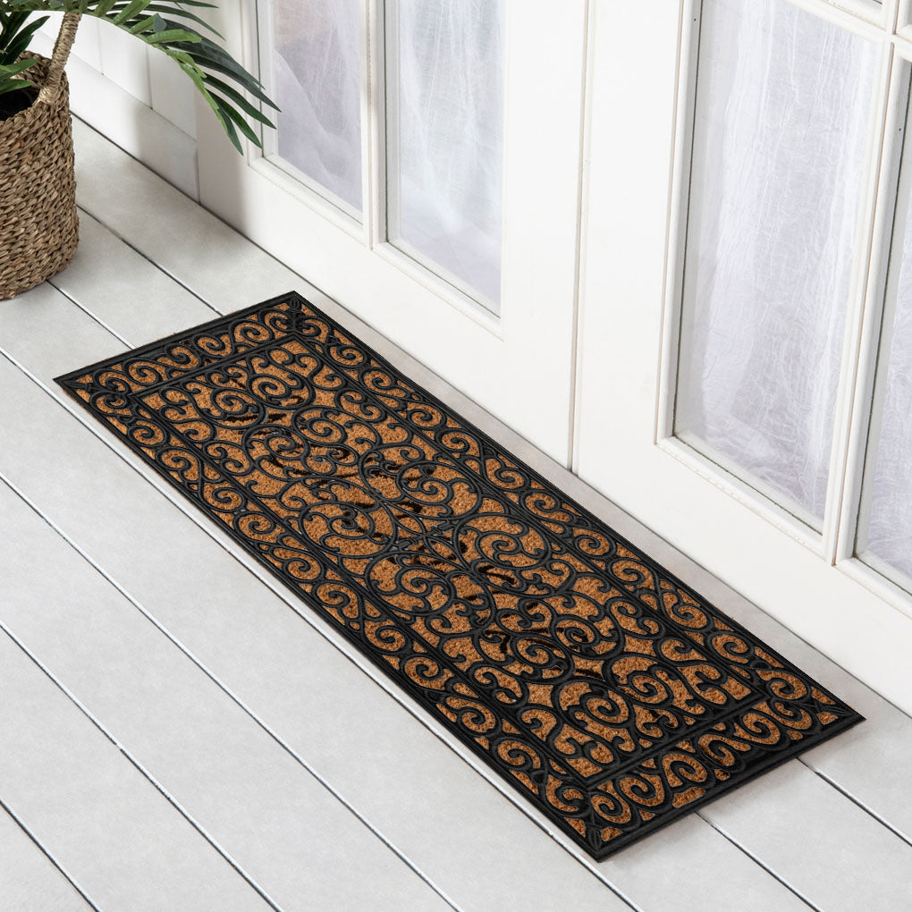Filigree Rubber Mat, 60x120cm - Doormats