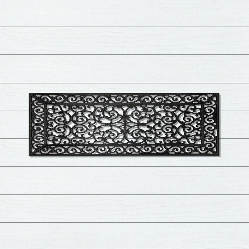 Filigree Rubber Mat, 60x120cm - Doormats