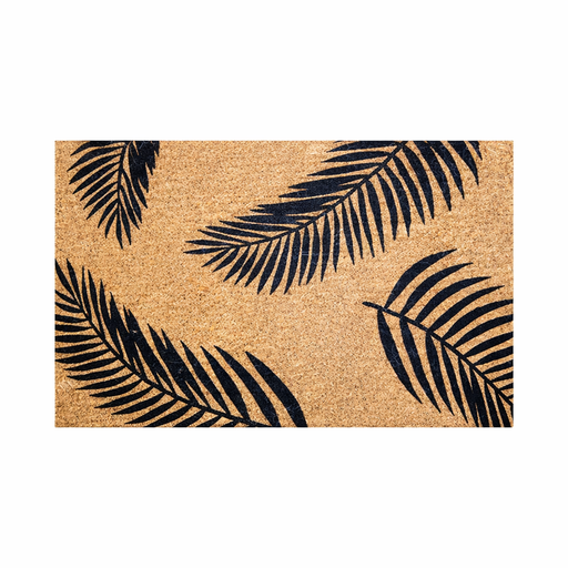 Fern Black Premium FM2 Doormat 50x80cm - Doormats