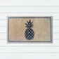 Black Pineapple Premium FM2 Doormat 50x80cm, Door Mats, Ozark Home 