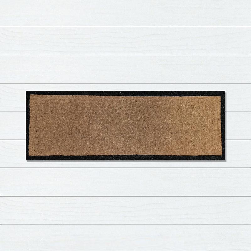 Black Border Premium FM2 Doormat 39x119cm, Door Mats, Ozark Home 