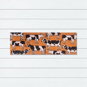 Dairy Cows Premium Coir Doormat, 39x119cm - Doormats