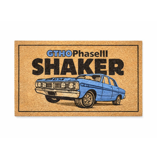 Shaker Latex Backed Coir Doormat, 45x75cm - Doormats.com.au