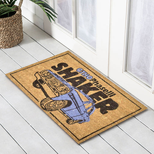 Shaker Latex Backed Coir Doormat, 45x75cm - Doormats