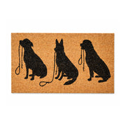 3 Dogs PVC Backed Doormat, 45x75cm - Doormats.com.au