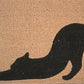 Cat PVC Backed Doormat, 50x80cm, Door Mats, Ozark Home 