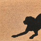 Dog PVC Backed Doormat, 50x80cm, Door Mats, Ozark Home 