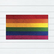 Rainbow PVC Backed Coir Doomat, 45x75cm - Doormats