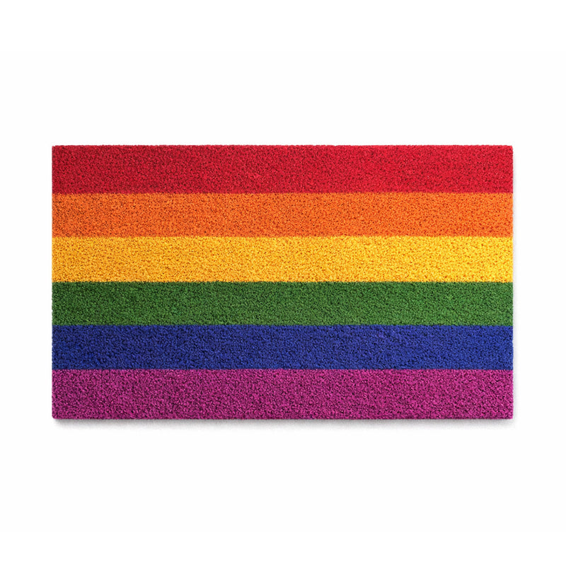 Rainbow PVC Backed Coir Doomat, 45x75cm - Doormats.com.au