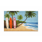 Surf Boards PVC Backed Doormat, 45x75cm - Doormats.com.au