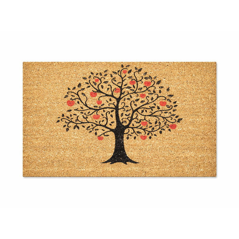 Tree of Life Colour PVC Backed Coir Doormat, 45x75cm - Doormats.com.au