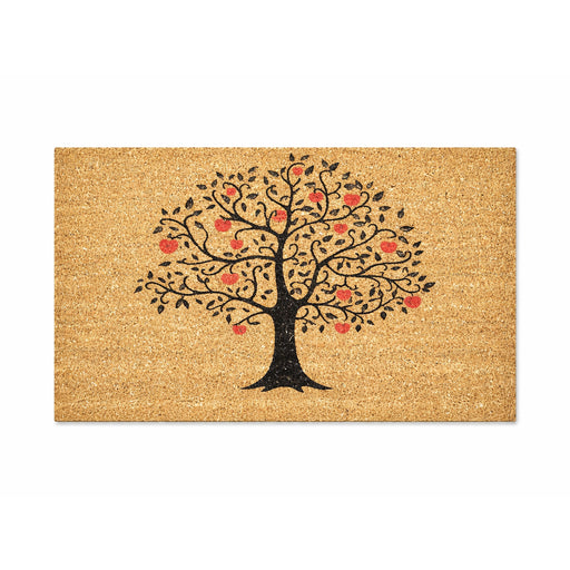 Tree of Life Colour PVC Backed Coir Doormat, 45x75cm - Doormats.com.au