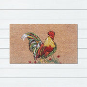 Nat Rooster Latex-Coir Doormat, 45x75cm - Doormats