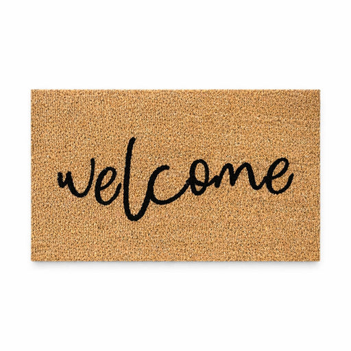 Welcome, PVC Backed Doormat, 45x75cm - Doormats