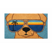 Sunnies PVC Backed Coir Doormat, 45x75cm - Doormats.com.au