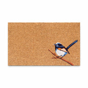 Blue Wren PVC Backed Coir Doomat, 45x75cm - Doormats